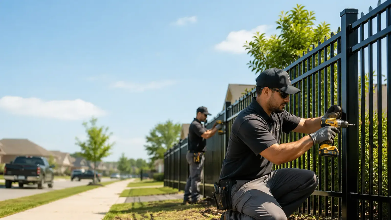 Metal Fence Installation in Furlong, PA